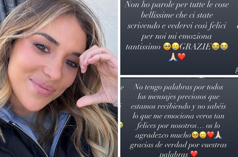 Mensaje en redes sociales de Alice Campello tras su reconciliación