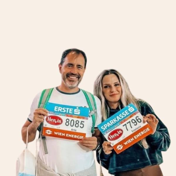Aritz, el marido de Verdeliss, que compagina su pasión por el running con su faceta de 'influencer' y abogado