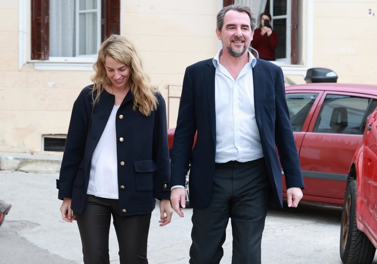 Nicolás de Grecia y su novia, Chrysi Vardinogianni
