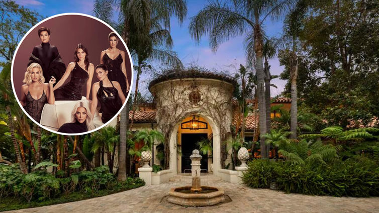 La icónica mansión de las Kardashian a la venta: seis habitaciones, jacuzzi y un spa privado