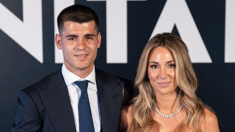 Alice Campello demuestra su amor a Álvaro Morata al cambiar la alfombra roja de los Goya por verle jugar un partido