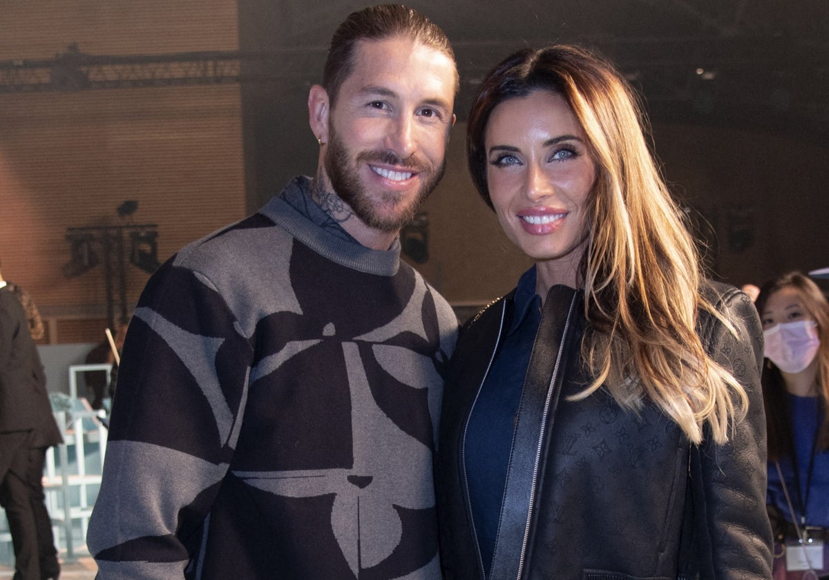 Sergio Ramos y Pilar Rubio en una foto de 2022