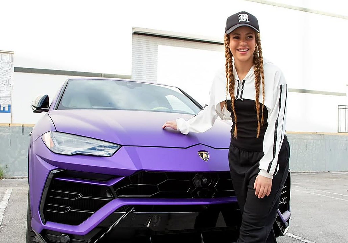 A la venta el Lamborghini que Shakira regaló a un fan tras no poder hacerse cargo de sus costes económicos