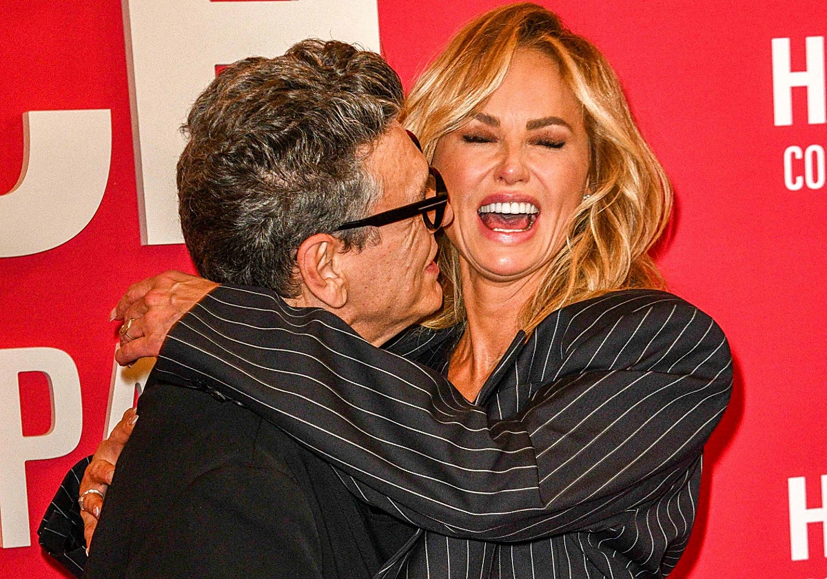 Marc Lavoine y Adriana Karembeu, en una imagen reciente.