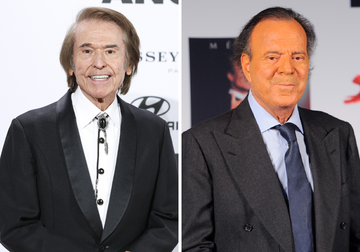 El reencuentro inesperado: Julio Iglesias y Raphael recuperan su amistad tras dos décadas sin hablarse