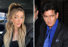 La hija de Charlie Sheen se sincera sobre la relación con su padre: «Durante los primeros 13 años de mi vida fue bastante malo»