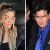 La hija de Charlie Sheen se sincera sobre la relación con su padre: «Durante los primeros 13 años de mi vida fue bastante malo»