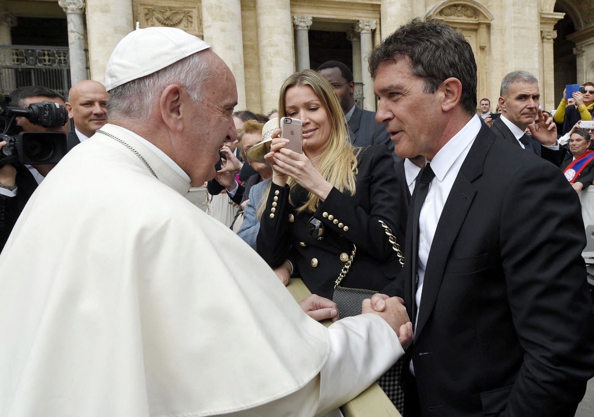 Actores, futbolistas, reyes y cantantes: los famosos que han visitado al Papa Francisco