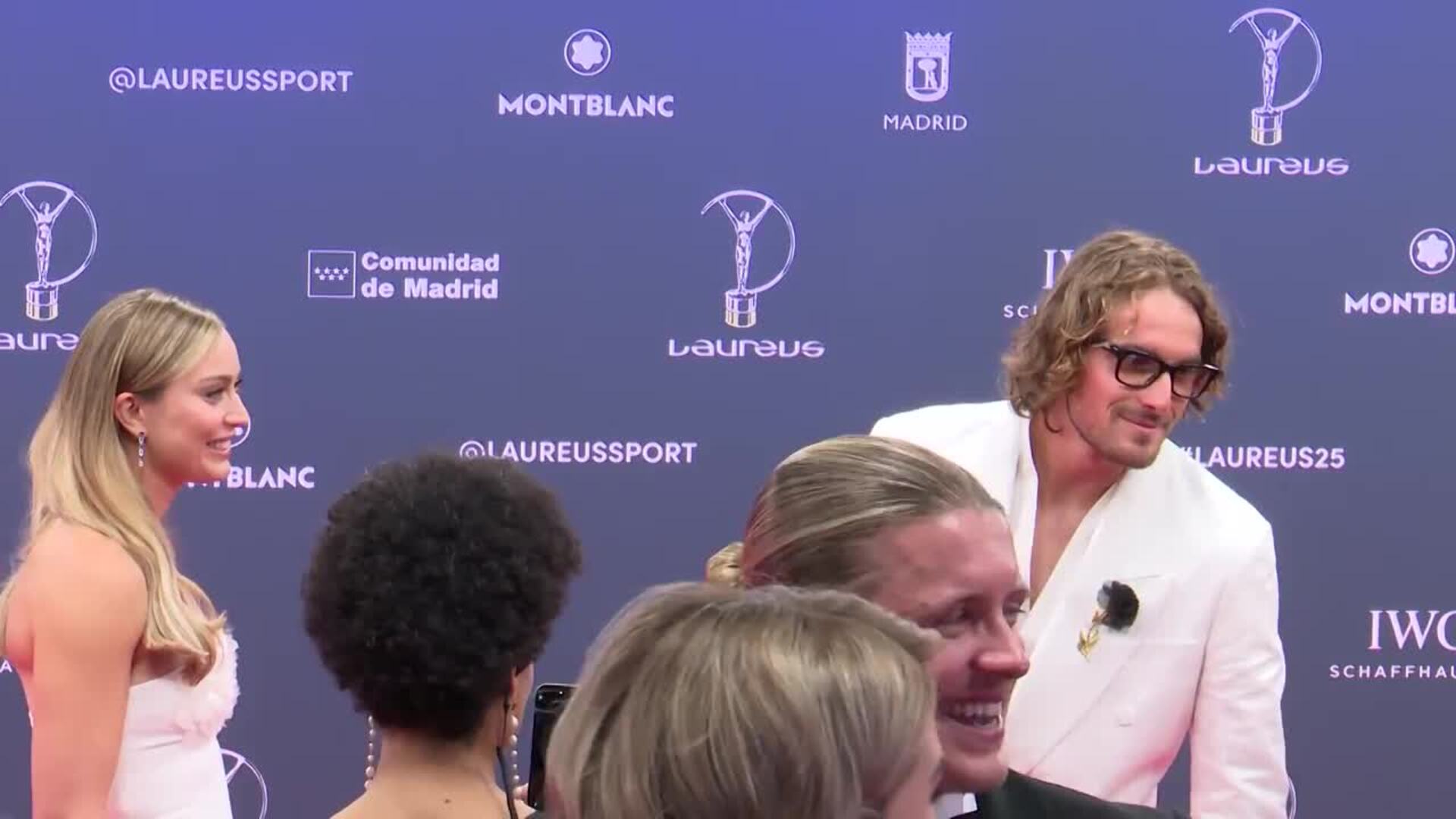 Paula Badosa y Stefanos Tsitsipas esquivos a las preguntas sobre una posible boda