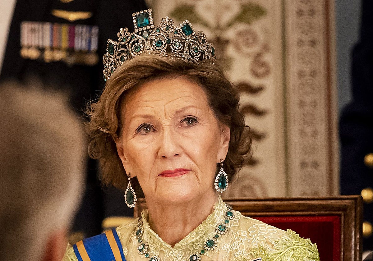 La Reina Sonia de Noruega