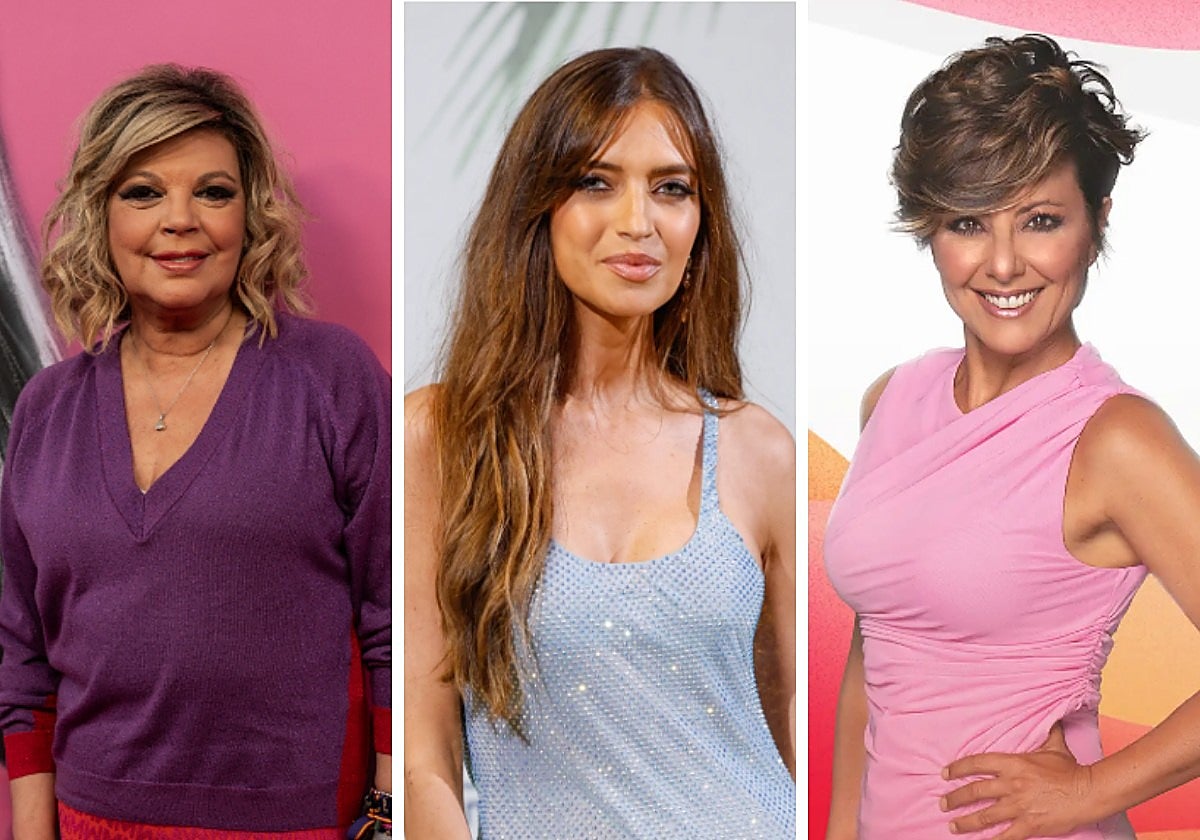 Terelu Campos, Sara Carbonero y Sonsoles Ónega.