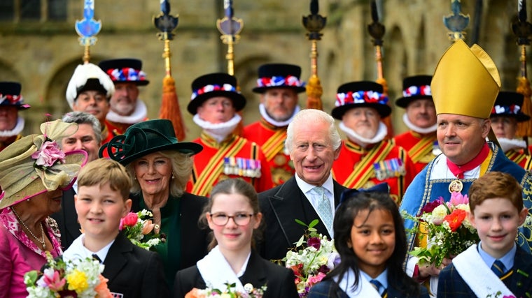 Carlos III y la Reina Camilla
