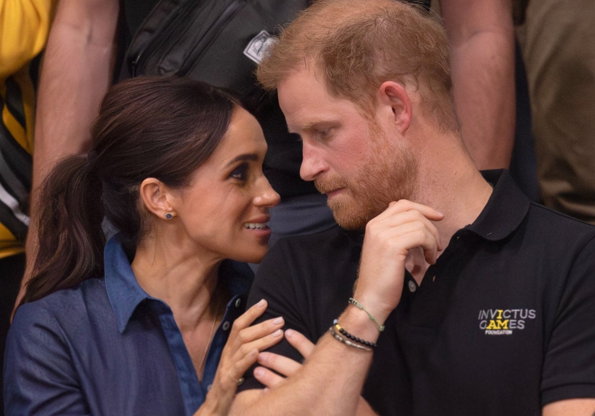 Meghan Markle y el Príncipe Harry, en una imagen de archivo.
