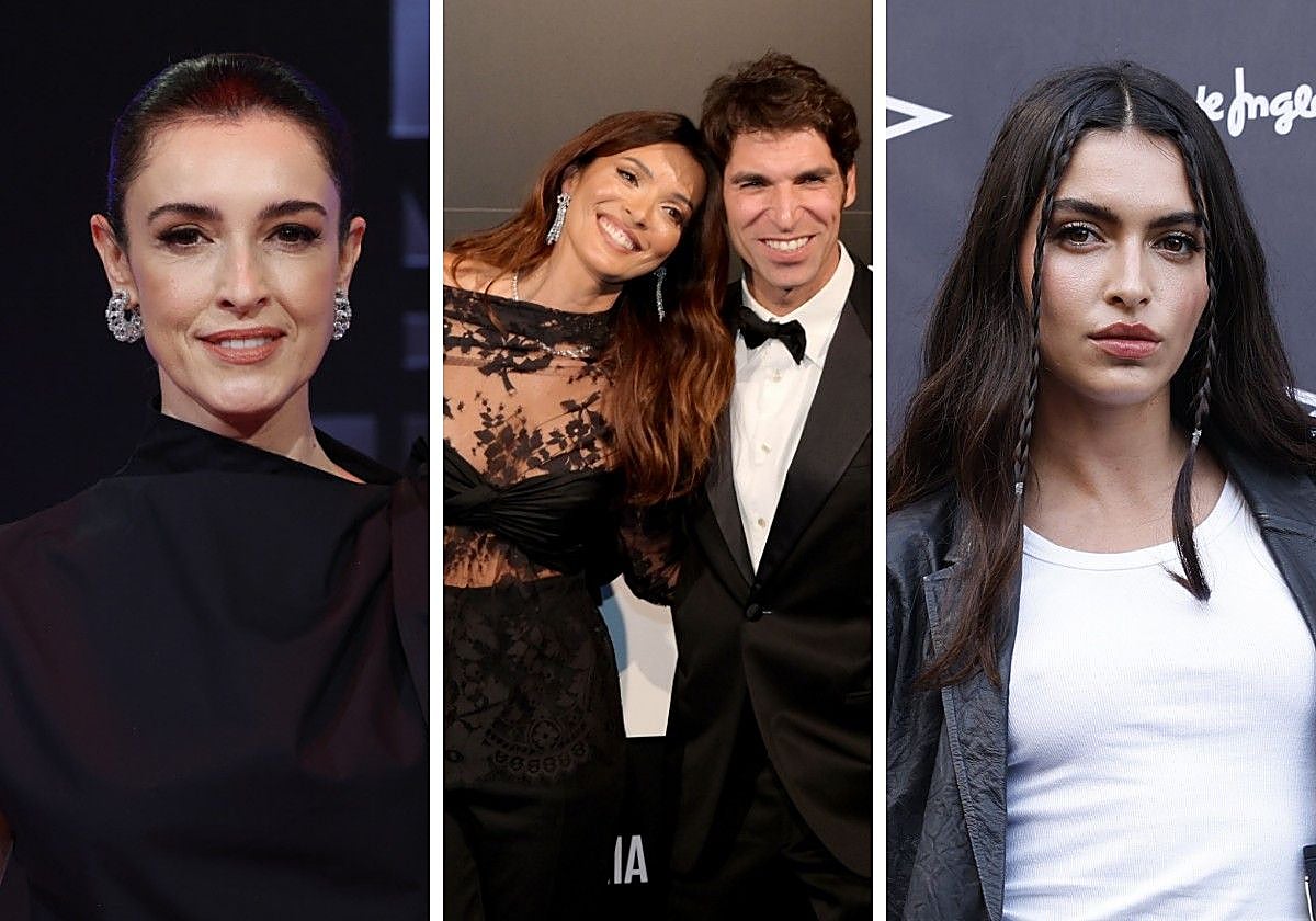 Blanca Romero, Maria Cerqueira y Cayetano Rivera y Lucía Rivera