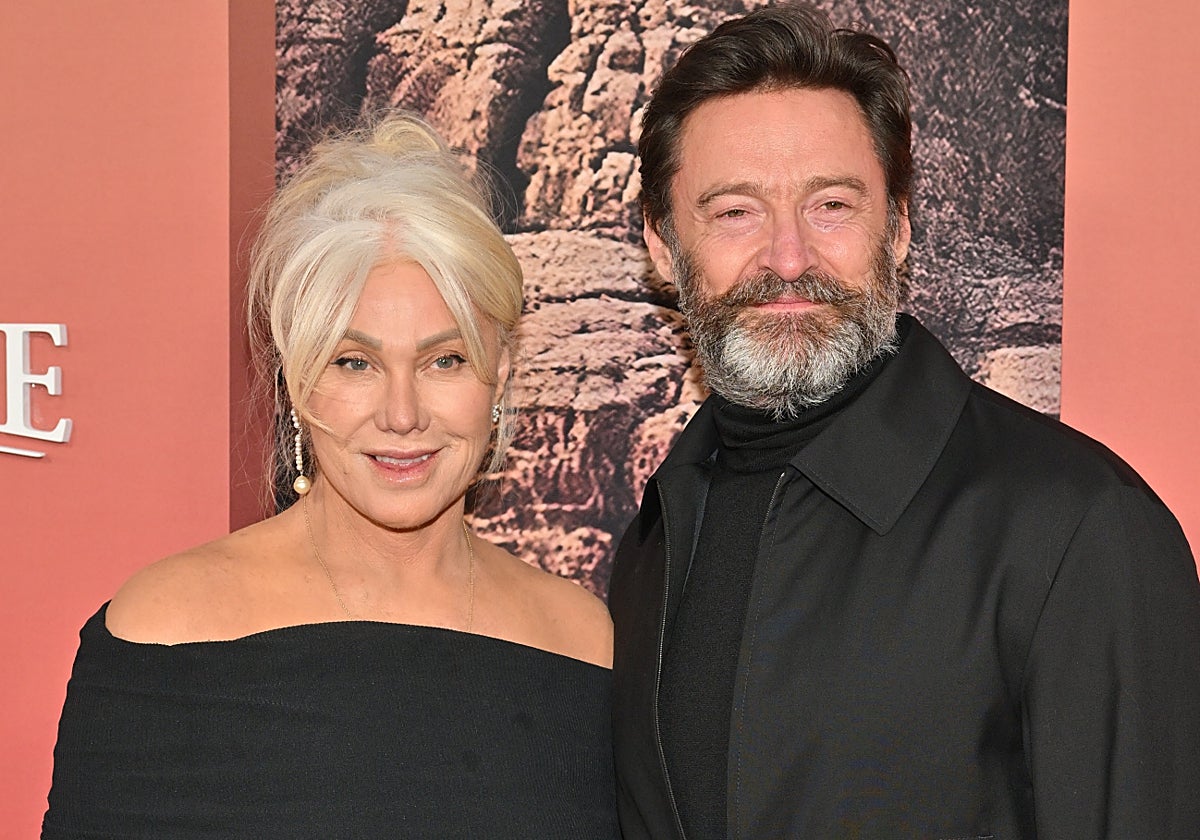 Deborra Lee-Furness y Hugh Jackman, en una imagen de 2023.
