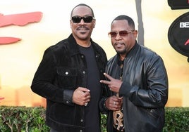 Eddie Murphy y Martin Lawrence ya son consuegros: sus hijos se casaron en una íntima ceremonia