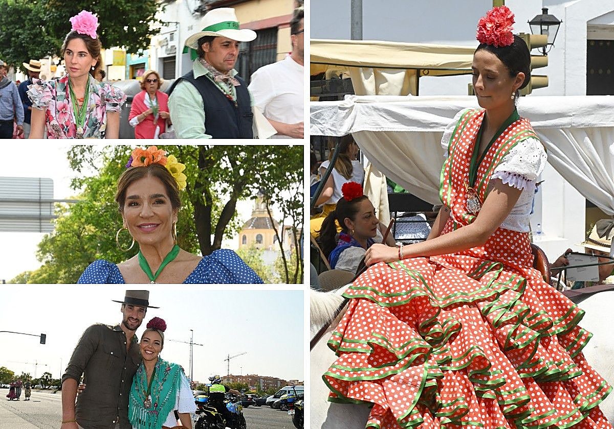 Los famosos se pasean por El Rocío, en imágenes