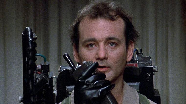 Bill Murray se hizo muy conocido por su papel protagonista en la película 'Cazafantasmas'
