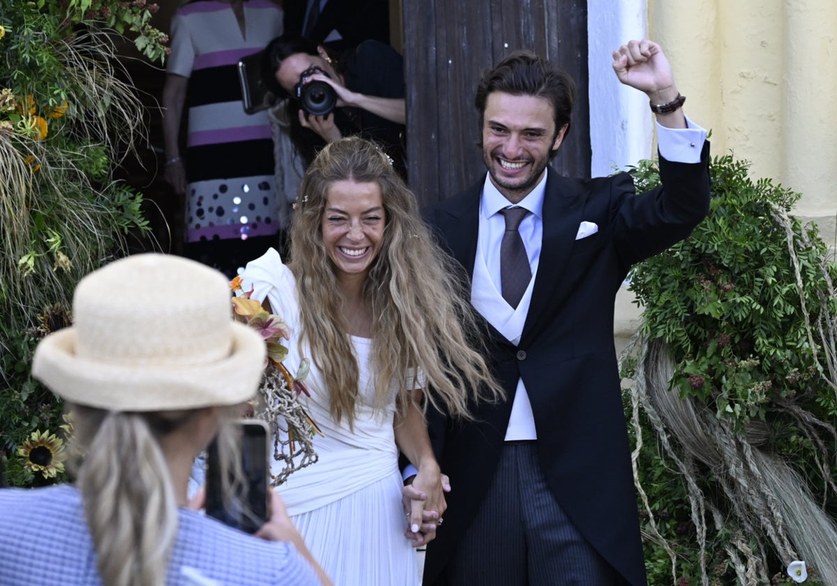 Belén Écija y Jaime Sánchez se dan el 'sí quiero' en Menorca