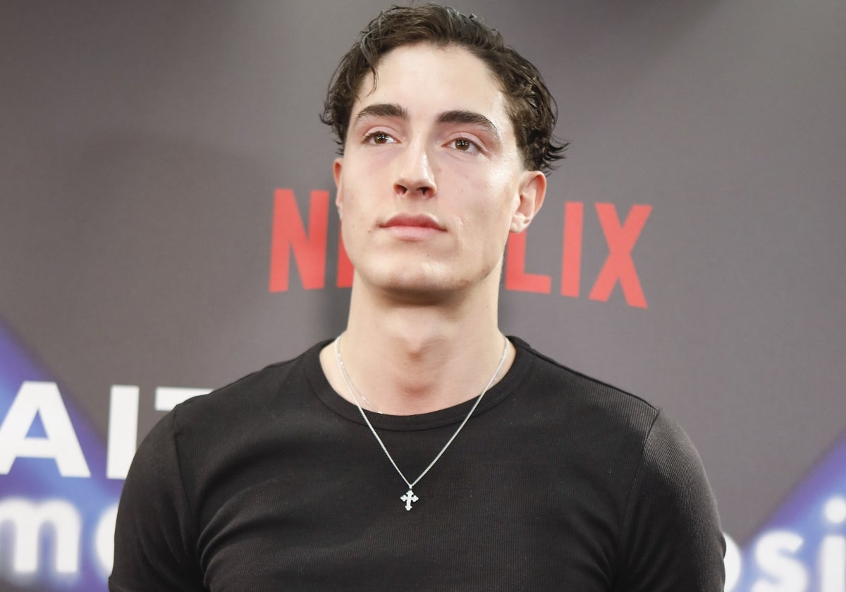 Plex, durante el estreno del documental 'Metamorfosis', de Aitana.