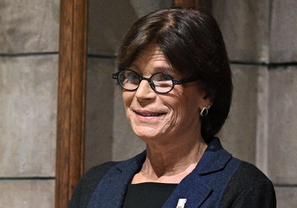 Estefanía de Mónaco, en un acto reciente.