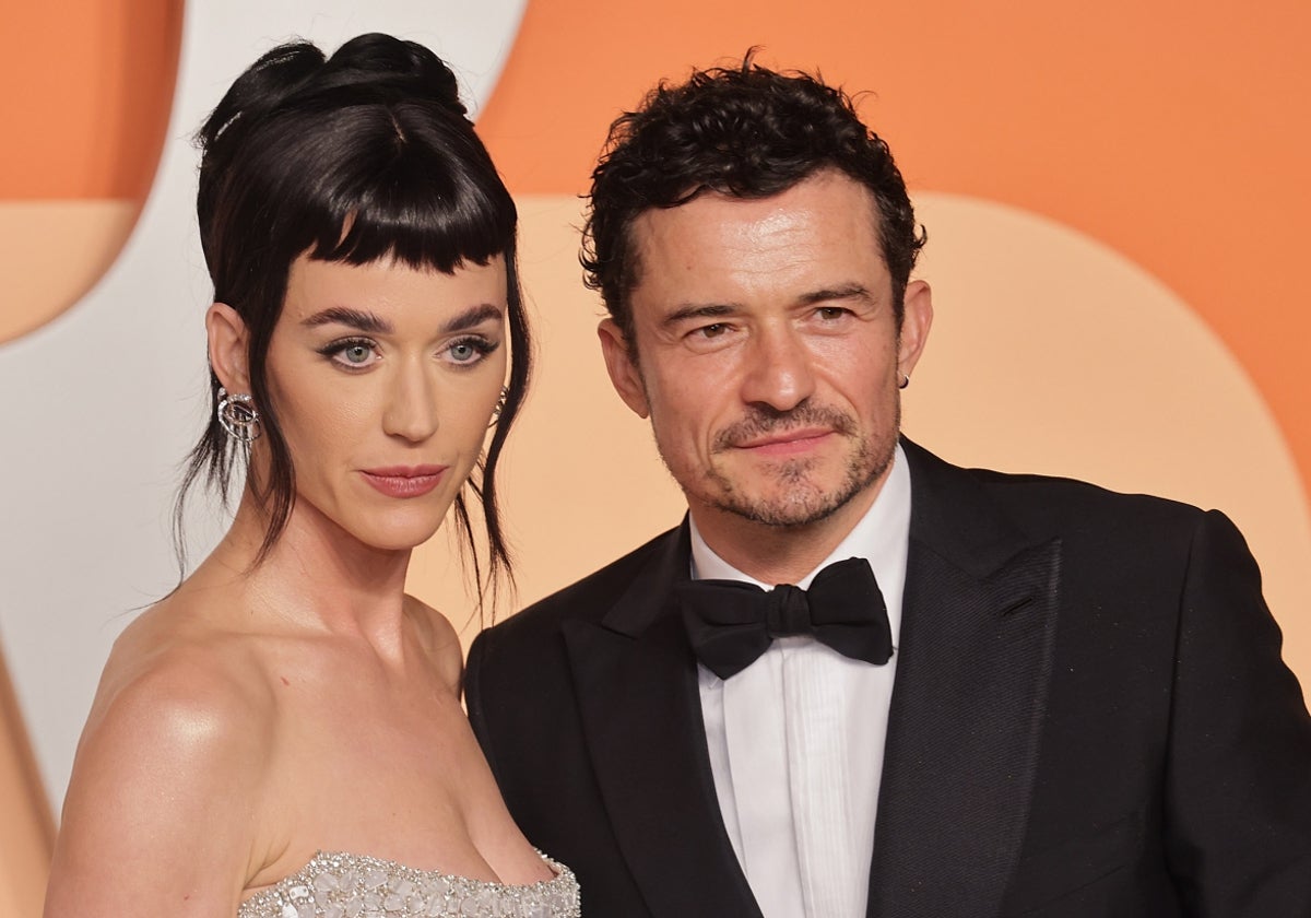 Katy Perry y Orlando Bloom, en una imagen reciente.