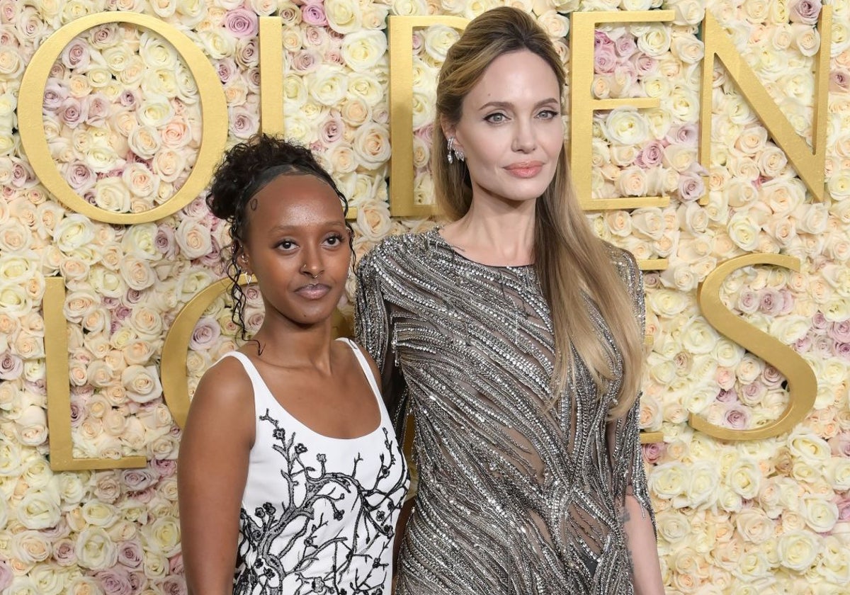 Zahara, la hija de Angelina Jolie, sale con un actor