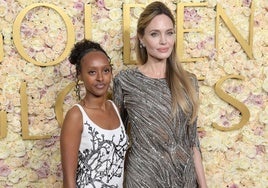 Zahara, la hija de Angelina Jolie, sale con un actor