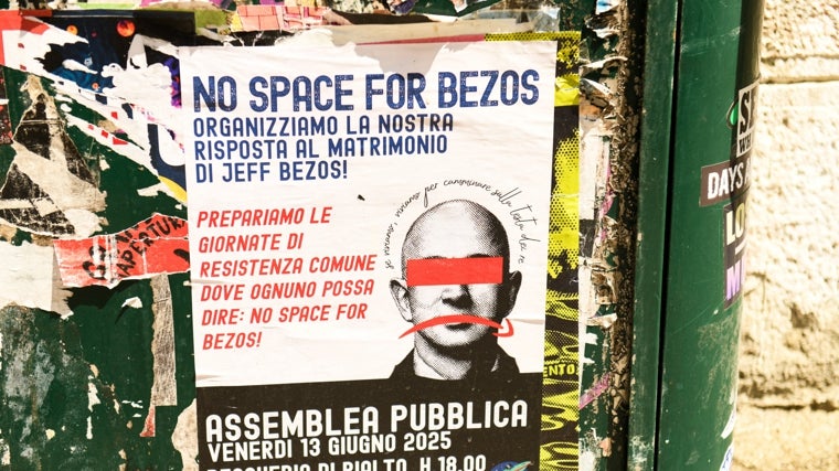 Resistencia contra Bezos en Venecia