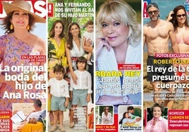 El bautizo del hijo de Ana Boyer y Fernando Verdasco: las revistas de la semana