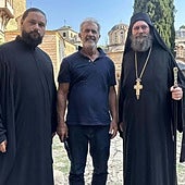 El retiro espiritual de Mel Gibson en un monasterio ortodoxo griego