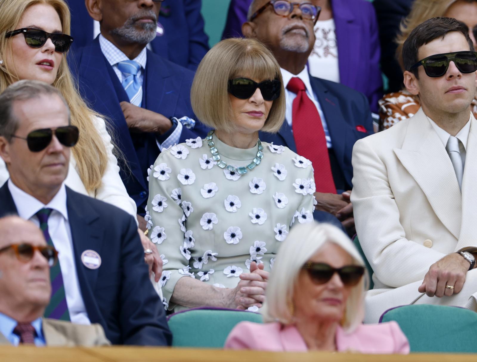 La exeditora global de Vogue, Anna Wintour