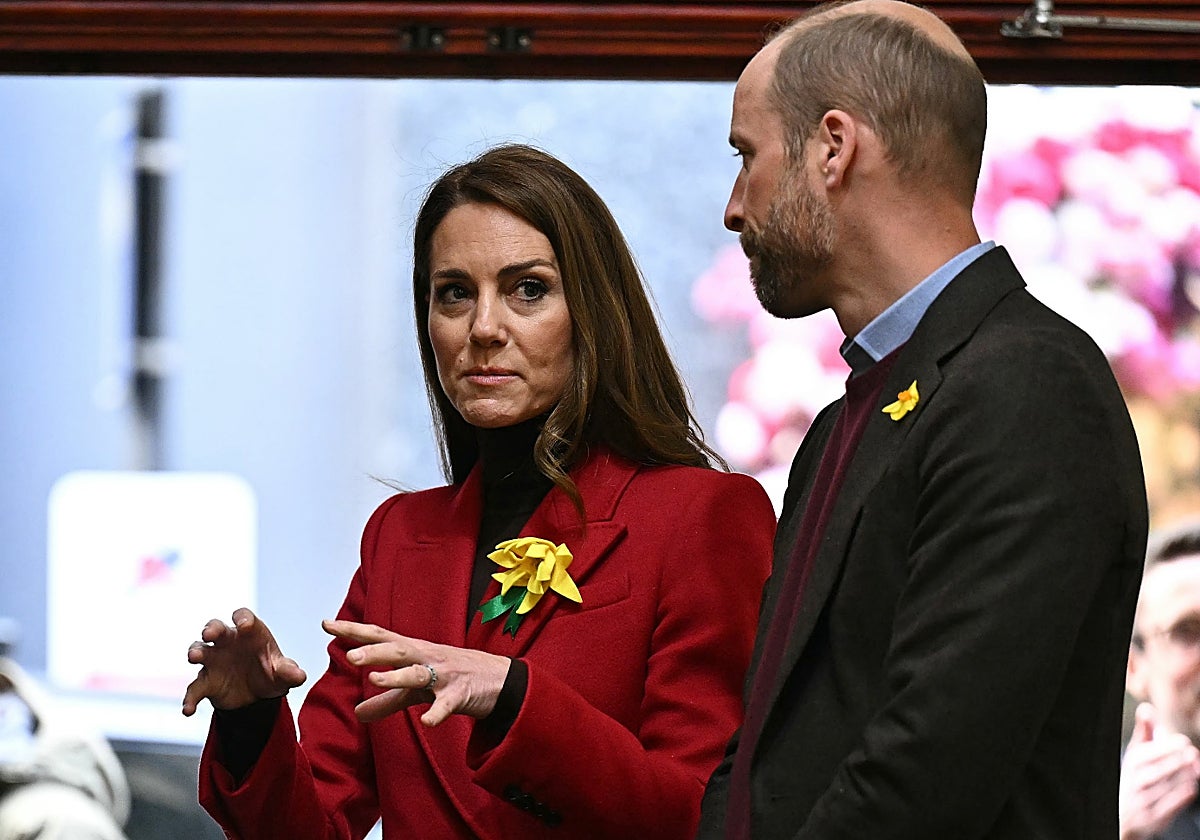 Kate Middleton y el Príncipe Guillermo, en una imagen de archivo.