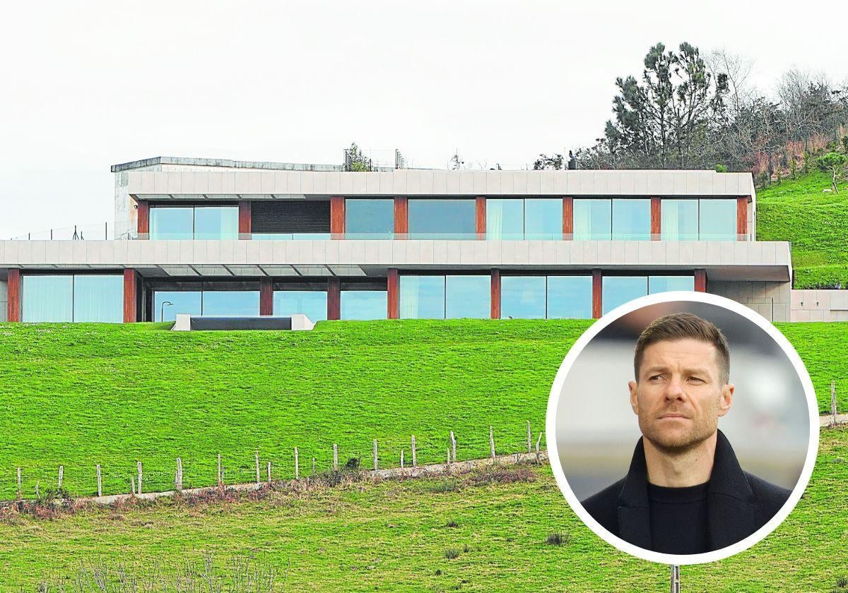 El chalé de Xabi Alonso en el monte Igeldo de San Sebastián