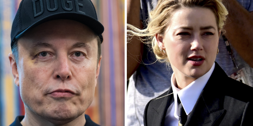 La biografía de Elon Musk que revela detalles escandalosos de su romance con Amber Heard