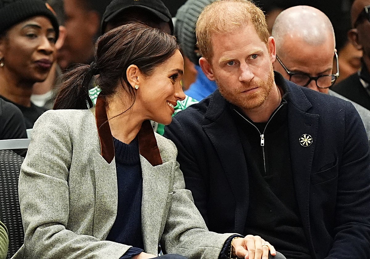 Meghan Markle y el Príncipe Harry, en una imagen reciente.