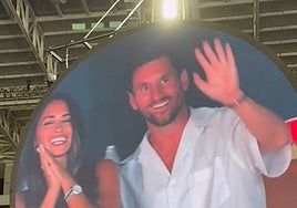 El nuevo éxito de la 'kiss cam' de Coldplay: ahora caza a Leo Messi y Antonella