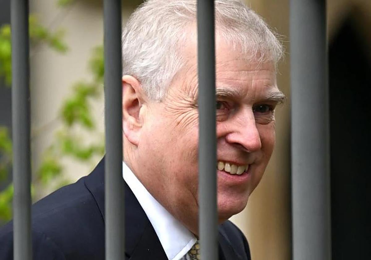 El Príncipe Andrés, en una imagen de marzo del año pasado.