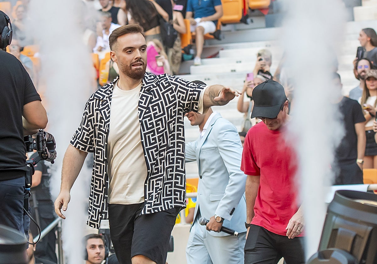 Ibai Llanos durante 'La Velada' en su edición en Sevilla