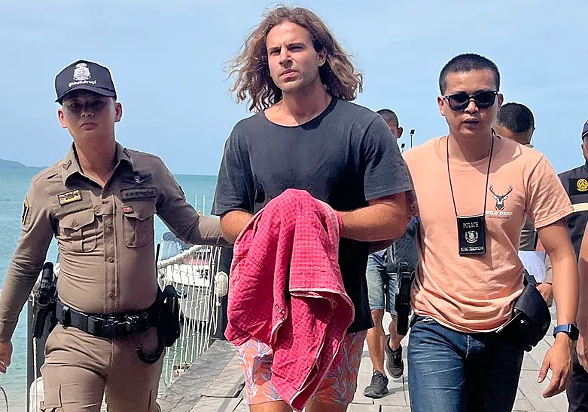 Daniel Sancho rompe su silencio desde la prisión de Tailandia: «Tengo esperanzas de que se haga justicia»