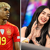 Lamine Yamal y Nicki Nicole, pillados juntos besándose