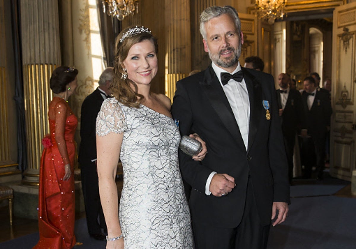 La Princesa Marta Luisa y Ari Behn, en una imagen de 2016.