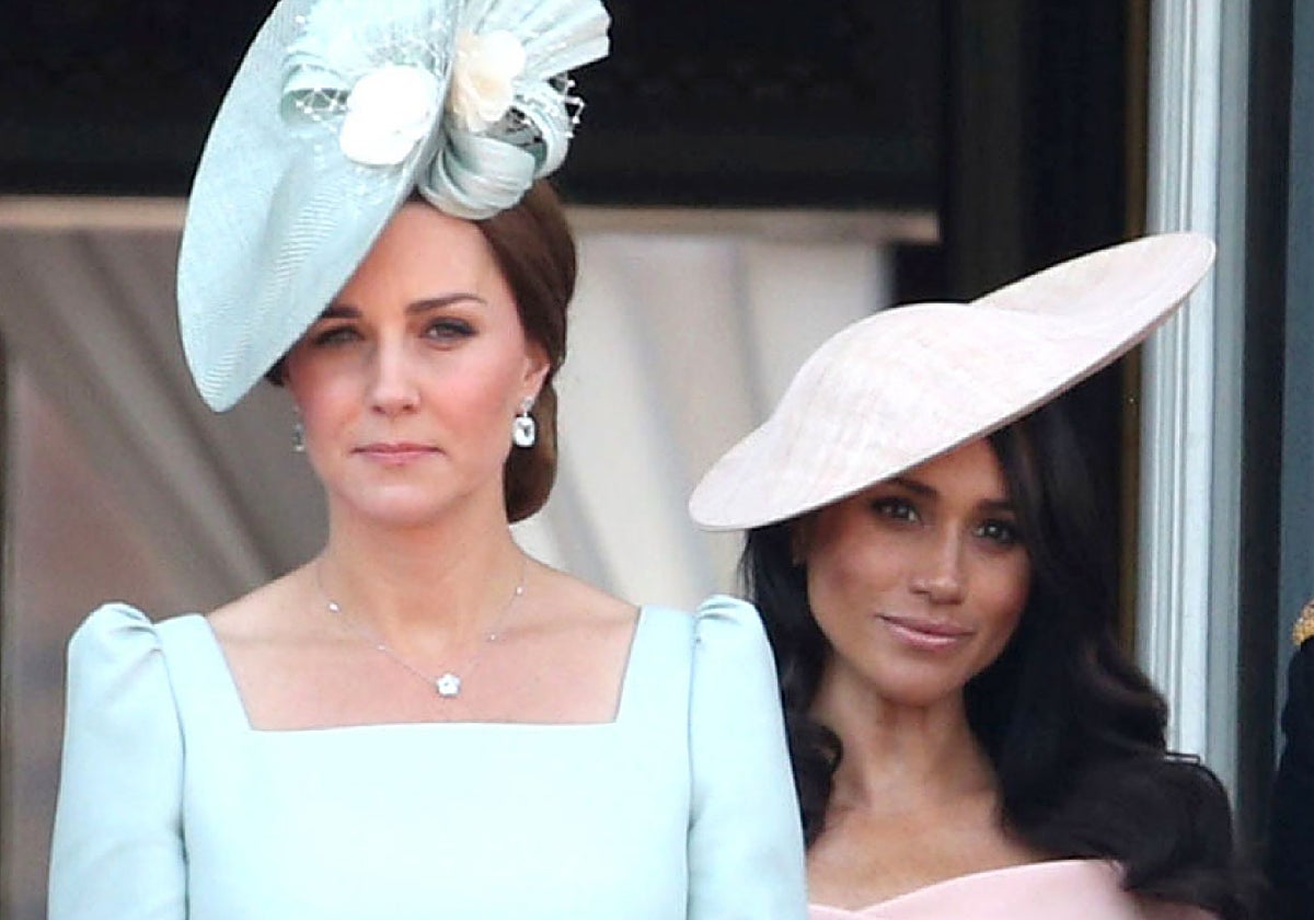 Kate Middleton y Meghan Markle, en una imagen de archivo.