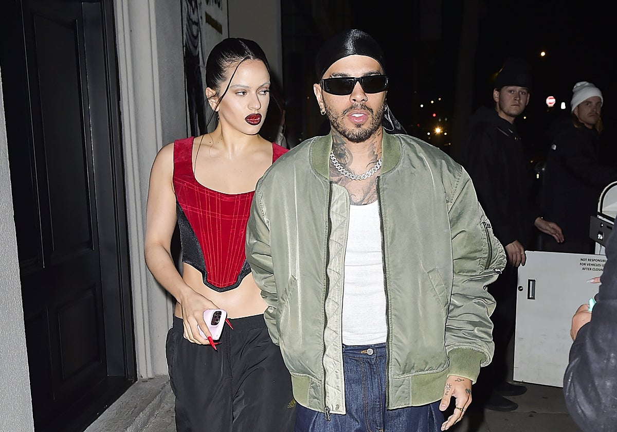 Rosalía y Rauw Alejandro en 2023