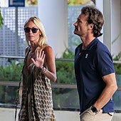 Jaume Anglada sale de la UCI y recibe la visita de Carolina Cerezuela