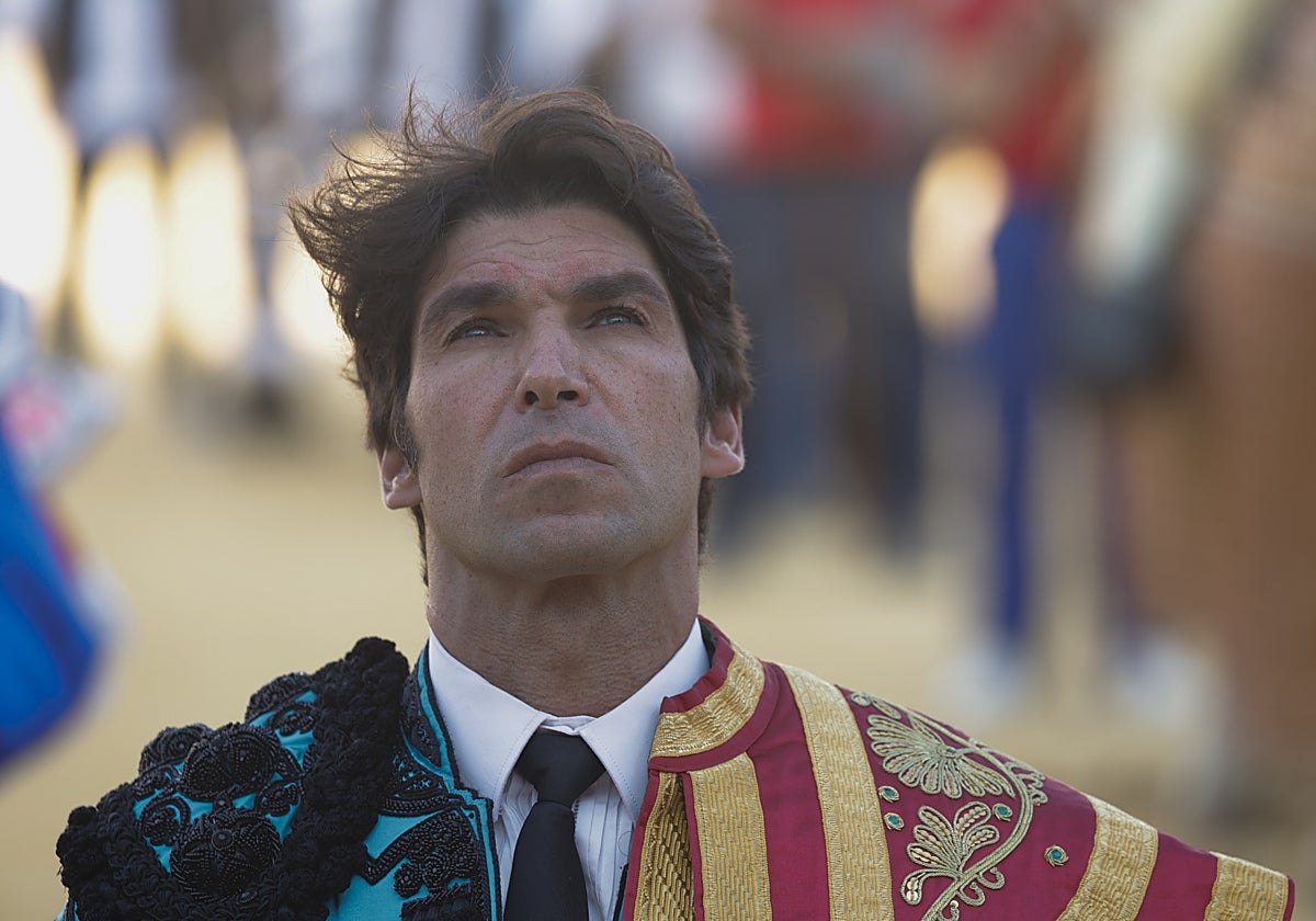 Cayetano Rivera, en la plaza de toros de Tomelloso.