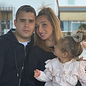 Rocío, la hija de José Fernando y Michu, inicia una nueva etapa en Madrid arropada por su abuelo, José Ortega Cano