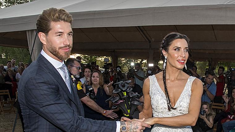 Pilar Rubio y Sergio Ramos se dieron el 'sí, quiero' en 2019 en una multitudinaria boda en Sevilla ante más de 400 invitados