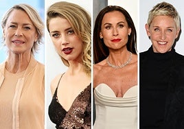 Adiós Hollywood, hola Europa: Robin Wright, Ellen DeGeneres, Amber Heard y más estrellas abandonan el sueño americano