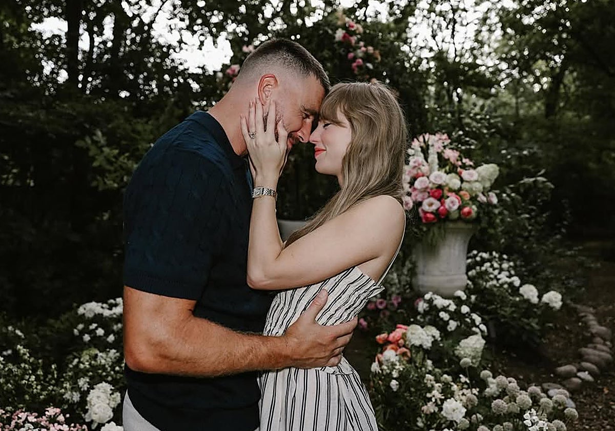 Travis Kelce se pronuncia por primera vez sobre su compromiso con Taylor Swift: «Presentarla como mi prometida fue genial»